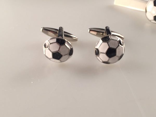 Soccer Cuff Links, Football Cufflinks, Men's Cuff Links, Soccet Tie Bar, Wedding Cuff Links, Father's Day, Graduation