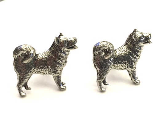 Husky Cuff Links
