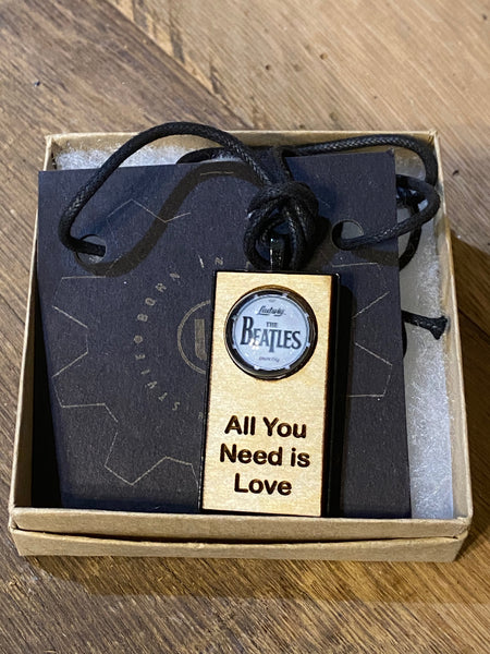 The Beatles All You Need is Love Necklace