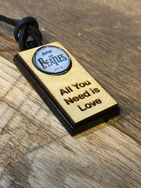The Beatles All You Need is Love Necklace