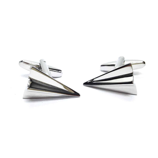 Paper Plane Cuff Links,  Paper Airplane Cuff Links