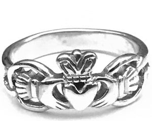 Claddagh Sterling Silver Ring