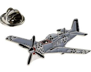 P-51 Mustang Airplane Pin