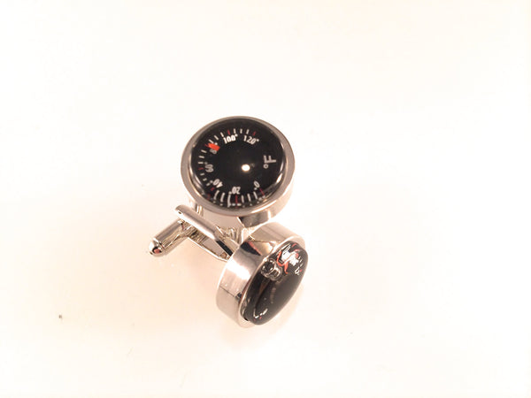 Thermometer Cuff Links, Men's Cuff Links, Wedding Cuff Links, Father's Day Cuff Links