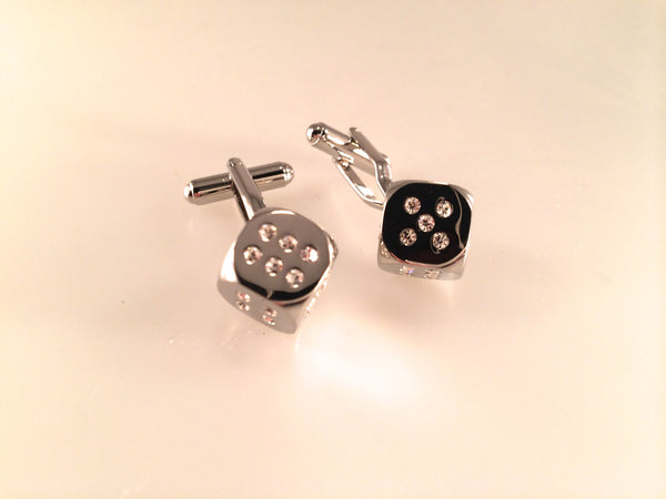 Roll the Dice Cuff Links, Men's Cuff Links, Wedding Cuff Links, Father's Day Cuff Links, Graduation Gift