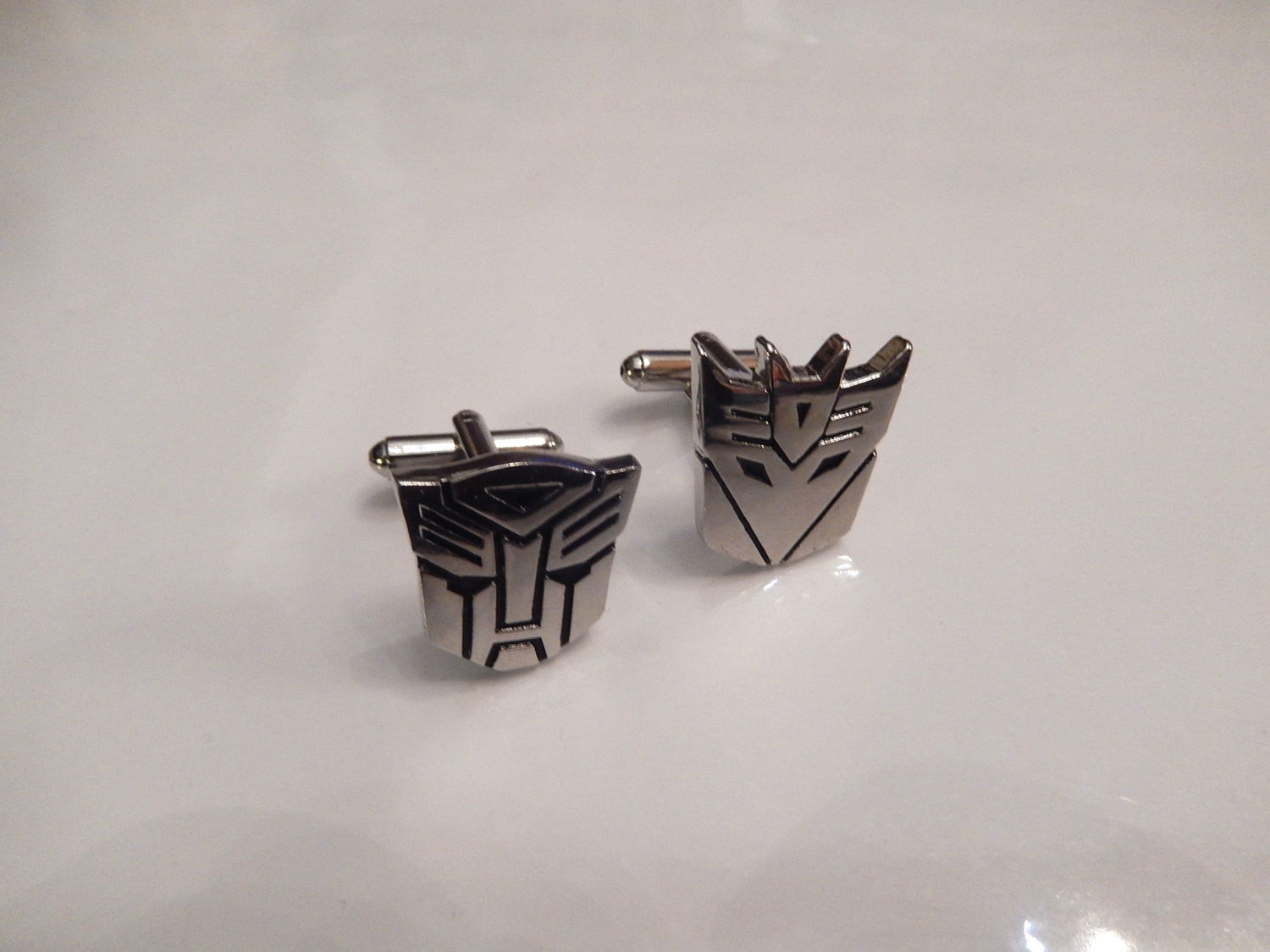 Transformer Cufflinks, Autobot Cufflinks, Decepticon Cuff Links, Wedding Cuff Links, Father's Day, Graduation