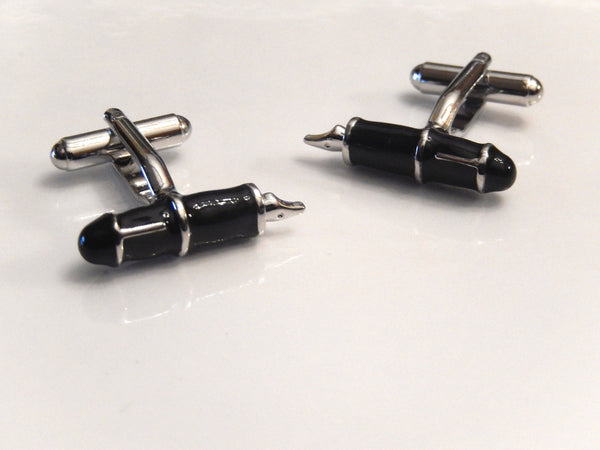 Pen Cuff Links, Writing Cuff Links