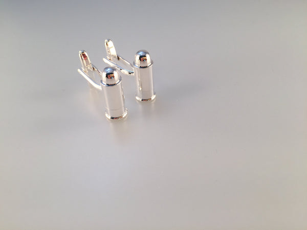 Silver Bullet Cufflinks