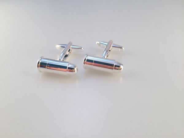 Silver Bullet Cufflinks