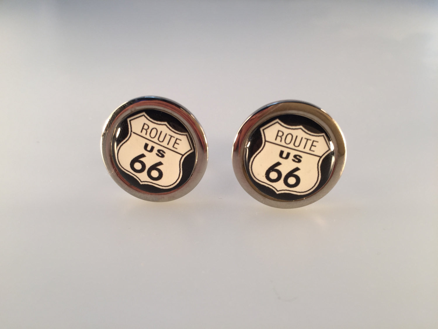Route 66 Cuff Links, 5 Speed Cuff Links, Car Cuff Links, Men's Cuff Links, Wedding Cuff Links, Father's Day, Graduation Gift