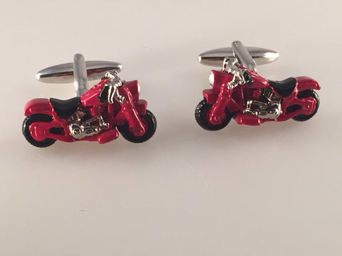 Motorcycle Cufflinks, Easy Rider Cuff Links, Road Warrior Cuff Links, Men's Cuff Links, Wedding Cuff Links, Father's Day, Graduation Gift