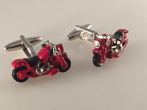 Motorcycle Cufflinks, Easy Rider Cuff Links, Road Warrior Cuff Links, Men's Cuff Links, Wedding Cuff Links, Father's Day, Graduation Gift