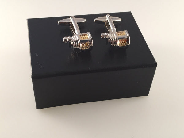Fishing Reel Cuff Links, Fishing Cuff Links, Deep Sea Cuff Links, Men's Cuff Links, Wedding Cuff Links, Father's Day, Graduation Gift