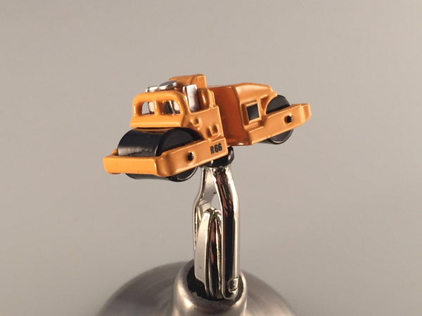 Steamroller Truck Cufflinks, Construction Truck Cuff Links, Men's Cuff Links, Wedding Cuff Links, Father's Day, Graduation Gift