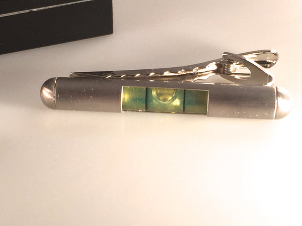 Level Cuff Links, Level Tie Bar, Men's Cuff Links, Wedding Cuff Links, Father's Day Cuff Links, Holiday Gift