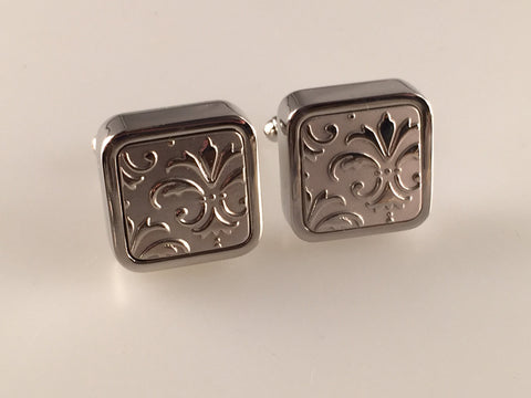 Fleur De Lis Cuff Links, French Royalty Cufflinks