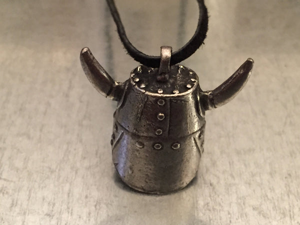 Viking Helmet, Great Warrior Necklace, Medieval Jewelry, Medieval Necklace, Helmet Charm, Helmet Pendant, Dark Ages,
