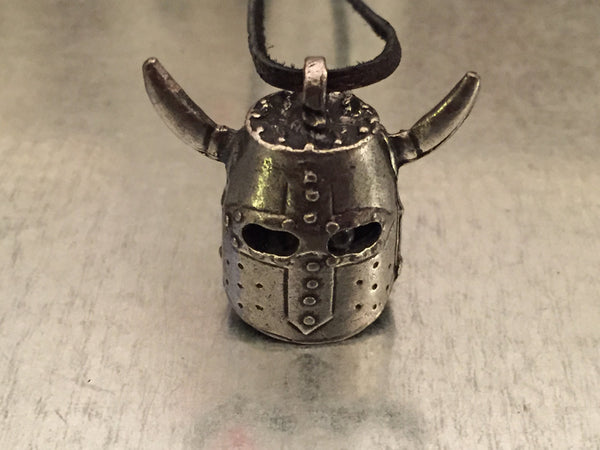 Viking Helmet, Great Warrior Necklace, Medieval Jewelry, Medieval Necklace, Helmet Charm, Helmet Pendant, Dark Ages,