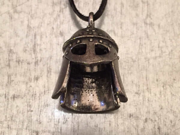 Viking Helmet, Knight's Helmet, Great Warrior Necklace, Medieval Jewelry, Medieval Necklace, Helmet Charm, Helmet Pendant, Dark Ages,