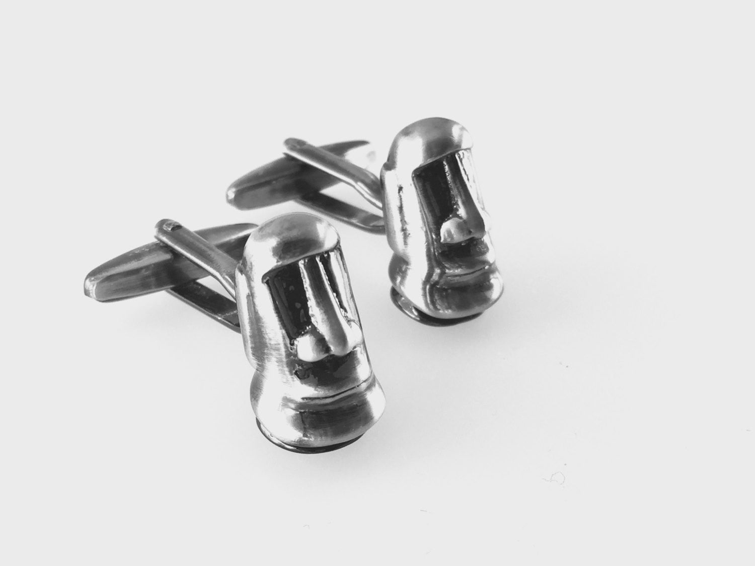 Moai Cuff Links