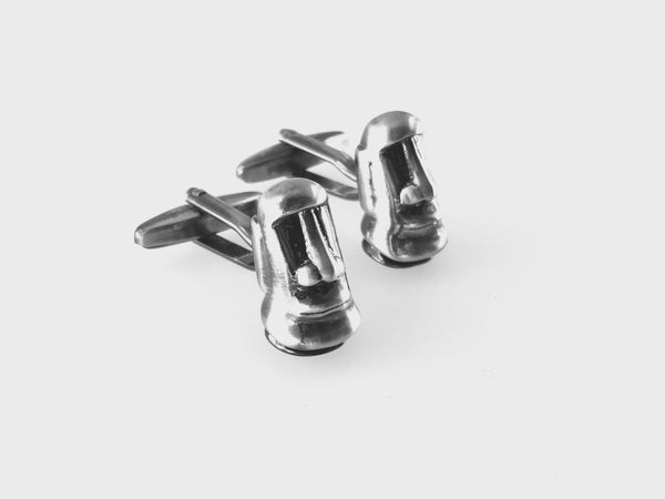 Moai Cuff Links
