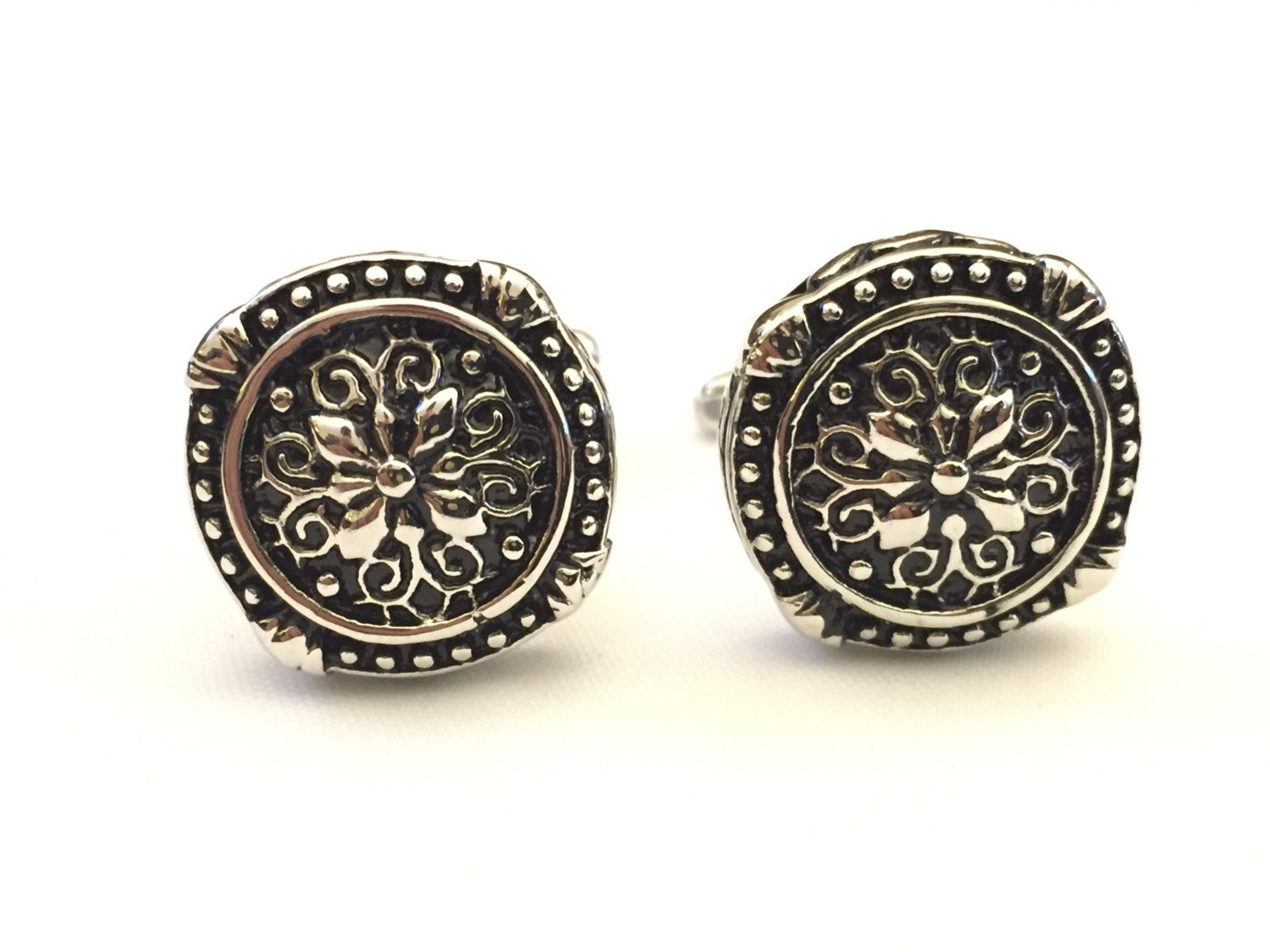 Victorian Cuff Links, Royalty Cufflinks, Men's Cuff Links, Wedding Cuff Links, Father's Day, Graduation Gift
