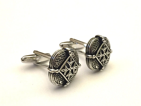Gothic Cufflinks, Victorian Cross Cuff Links, Royalty Cufflinks, Men's Cuff Links, Wedding Cuff Links, Father's Day, Graduation Gift