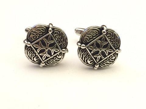 Gothic Cufflinks, Victorian Cross Cuff Links, Royalty Cufflinks, Men's Cuff Links, Wedding Cuff Links, Father's Day, Graduation Gift
