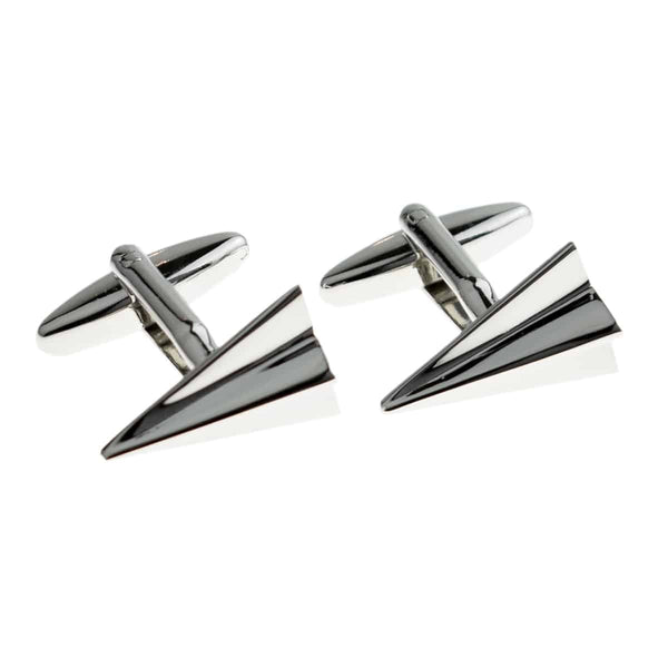 Paper Plane Cuff Links,  Paper Airplane Cuff Links